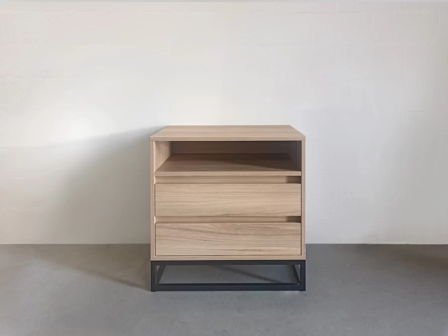 Morten bedside table front view