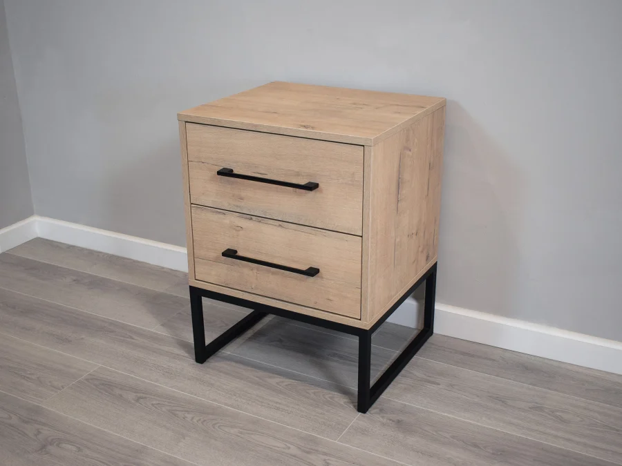 Brookhill Bedside Table (45cm x 40cm x 60cm) 2